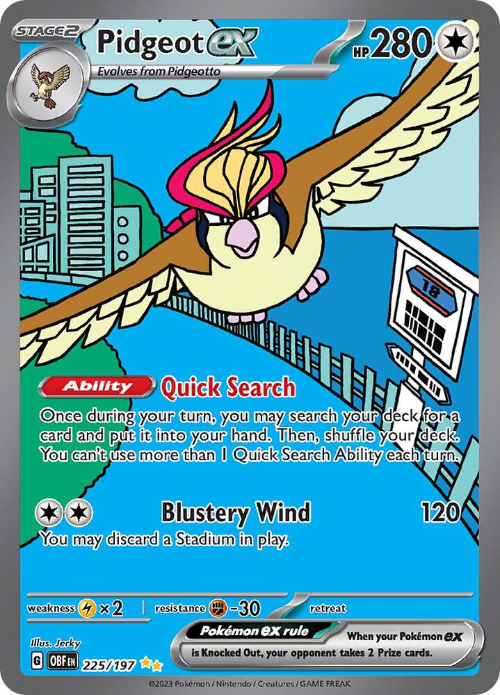 Pidgeot EX - Colorless