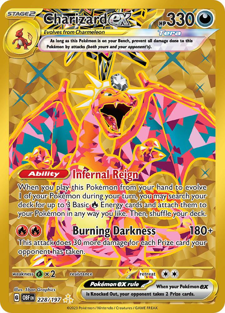 Charizard EX - Darkness/Fire