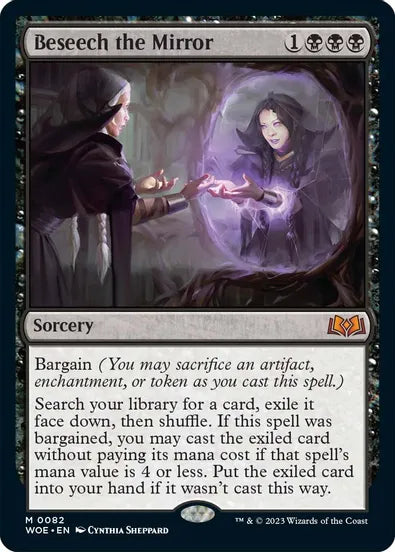 Beseech the Mirror - Sorcery - Black