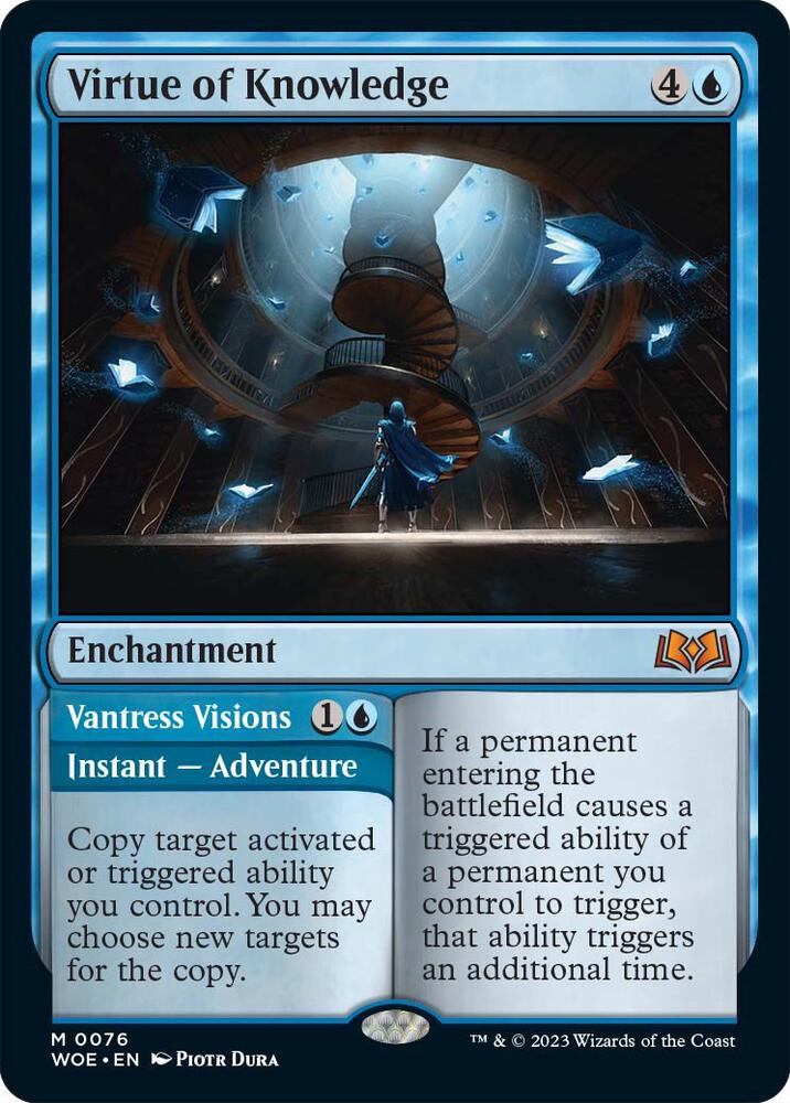 Virtue of Knowledge - Blue