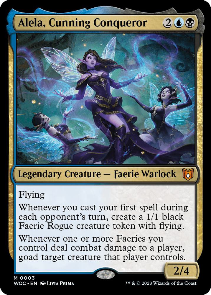 Alela, Cunning Conqueror - Blue/Black