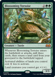 Blossoming Tortoise - Green