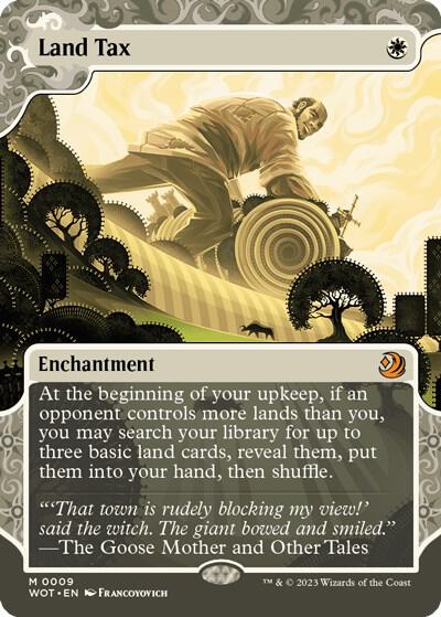 white tax cards mtg Land Tax