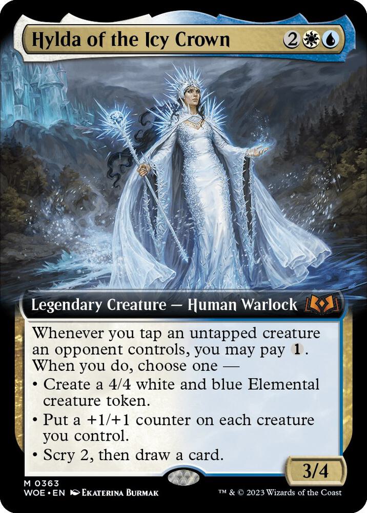 Hylda of the Icy Crown - White/Blue