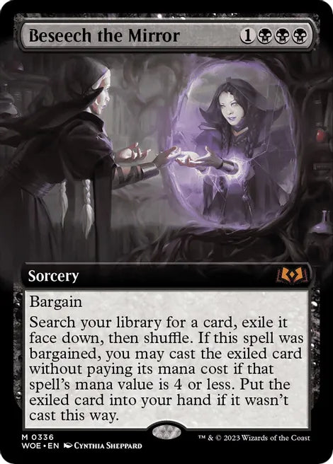 Beseech the Mirror - Sorcery - Black