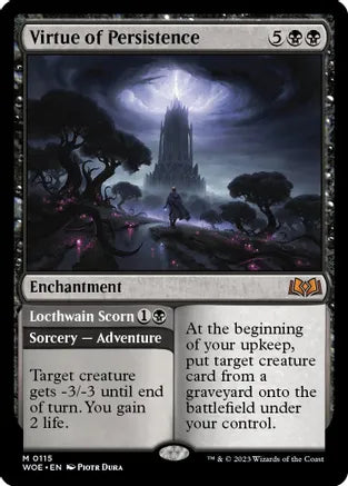 Virtue of Persistence - Enchantment - Black