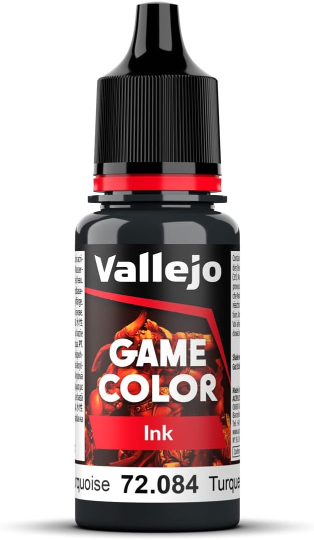 Vallejo Game Color 72084 Dark Turquoise Ink