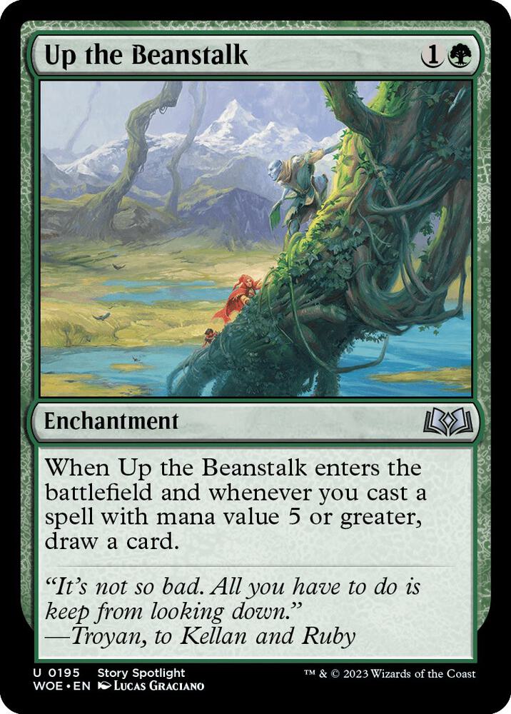 Up the Beanstalk - Green - Staple
