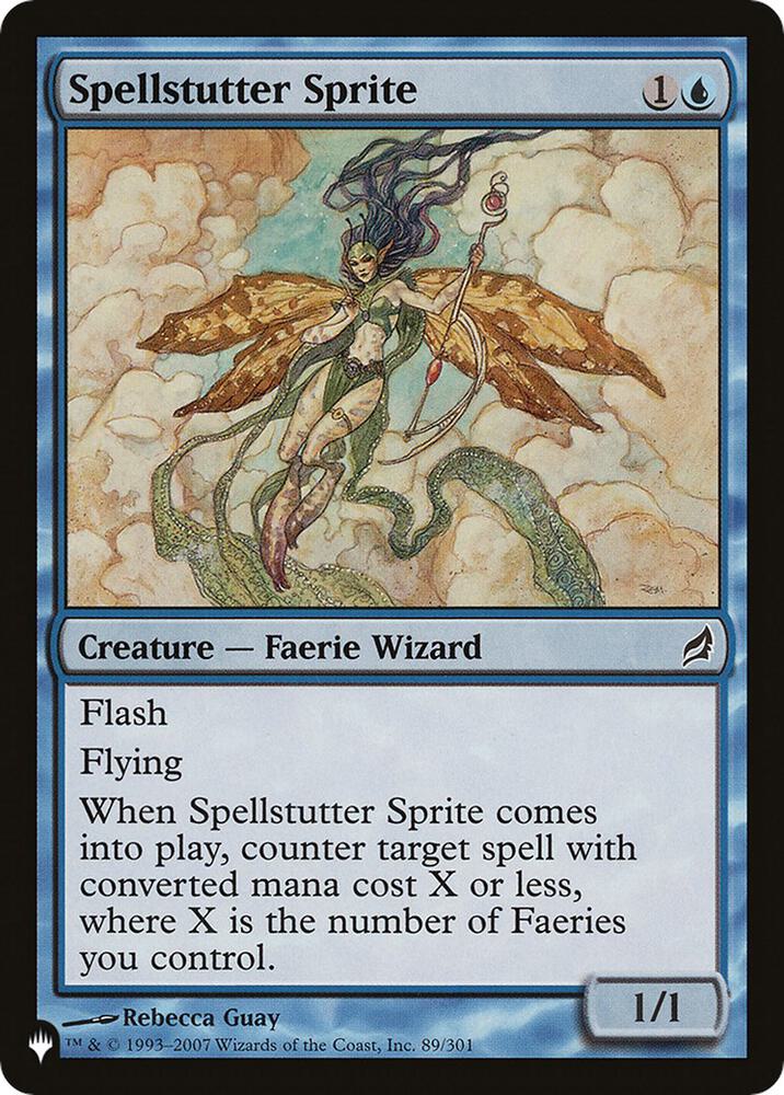 Spellstutter Sprite - Blue