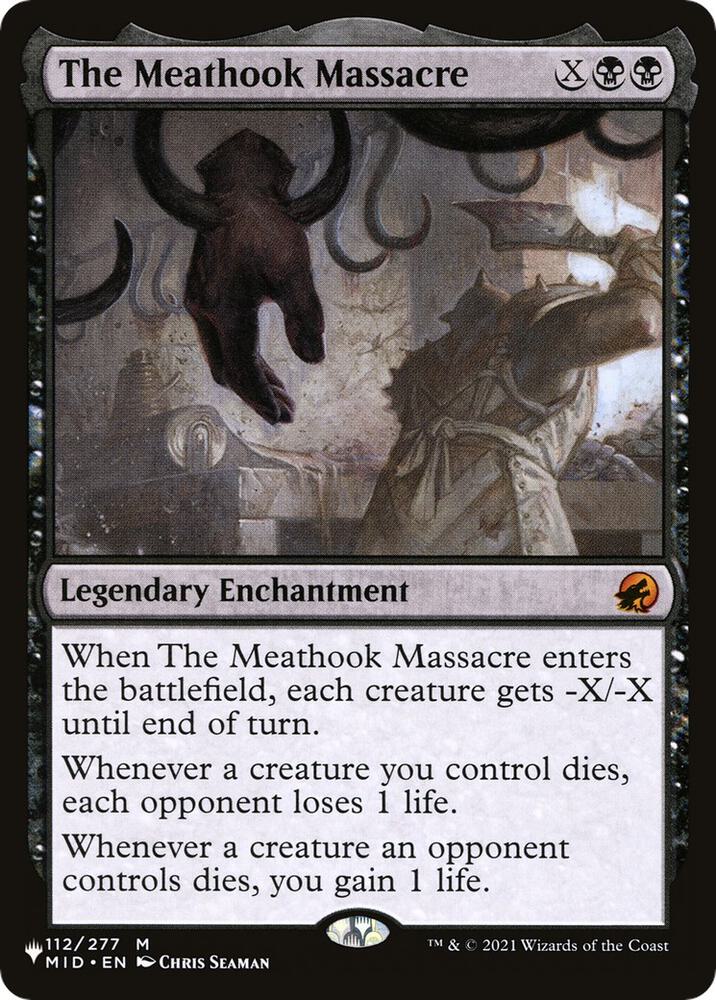 The Meathook Massacre - Legendary Enchantment - Black