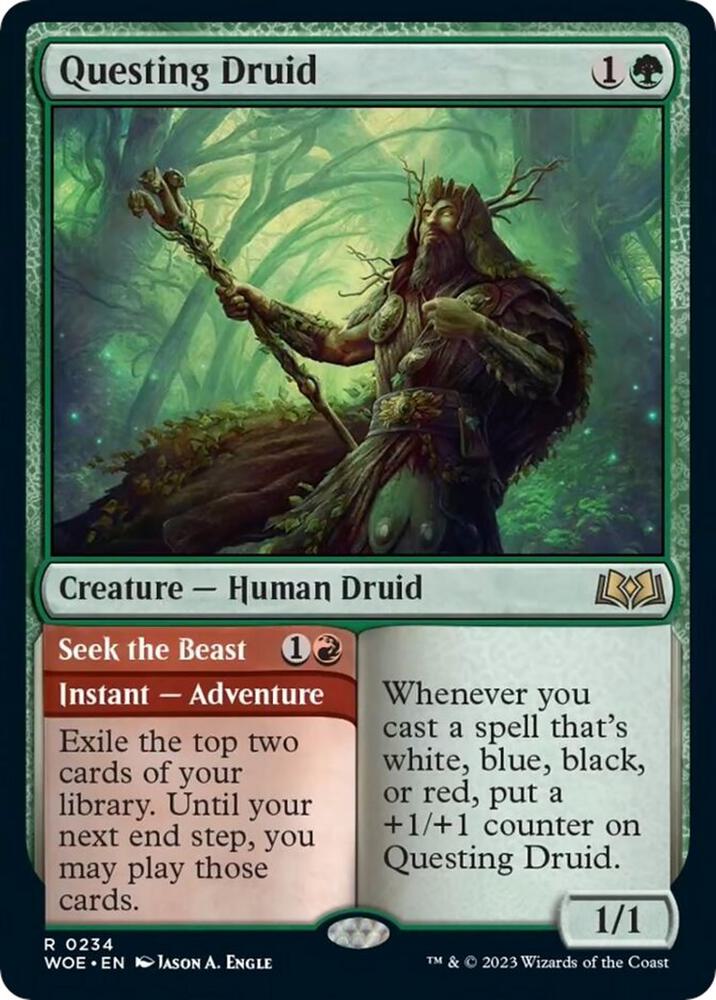 Questing Druid - Green