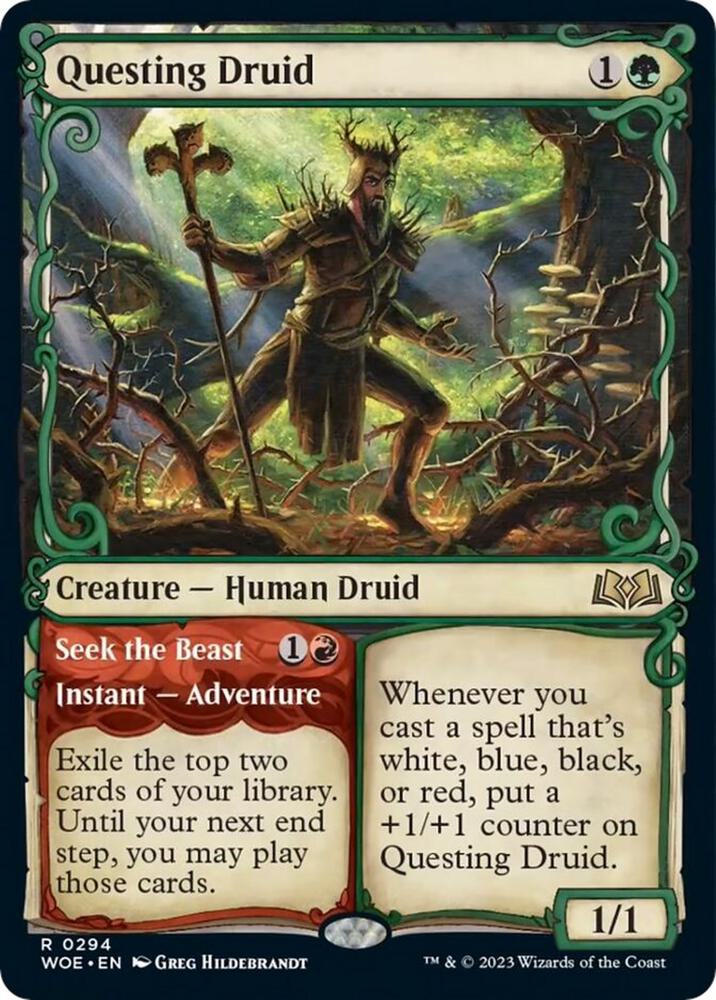 Questing Druid - Green