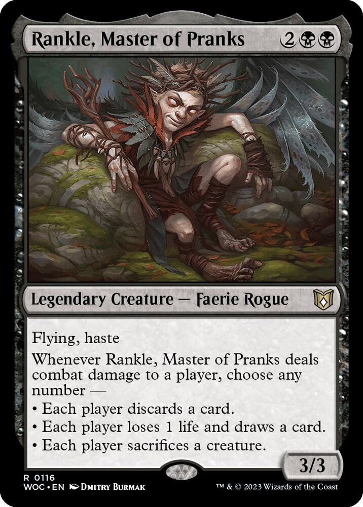 Rankle, Master of Pranks - Black