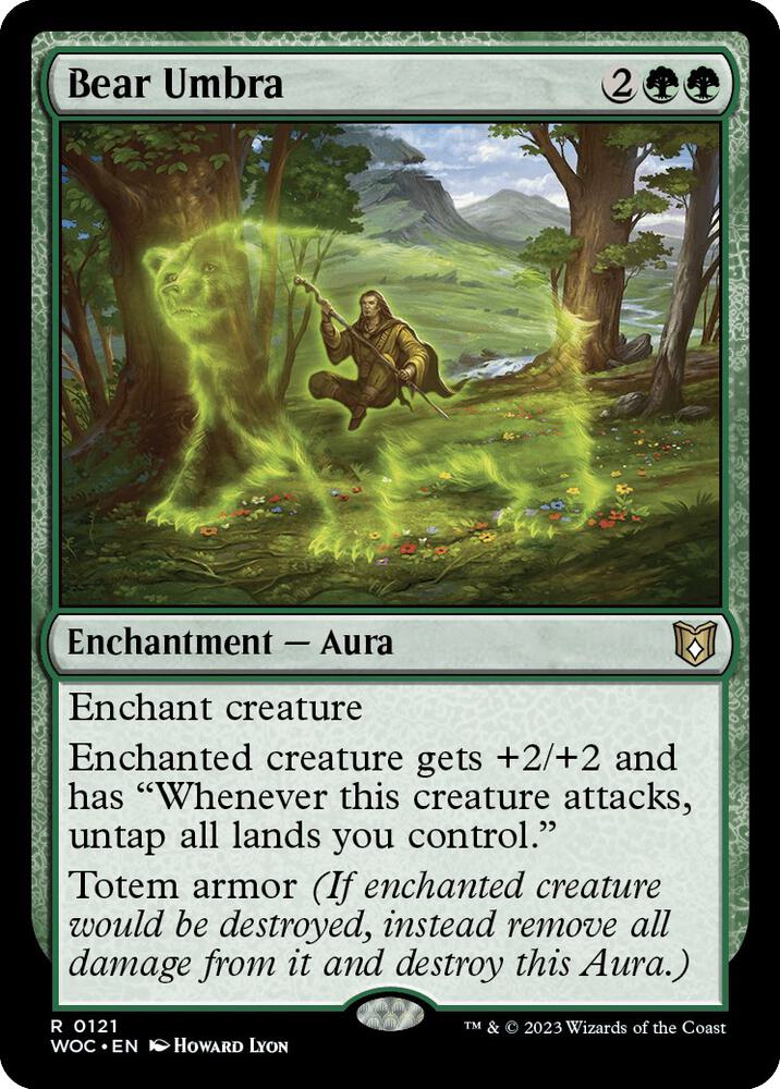 Bear Umbra - Green