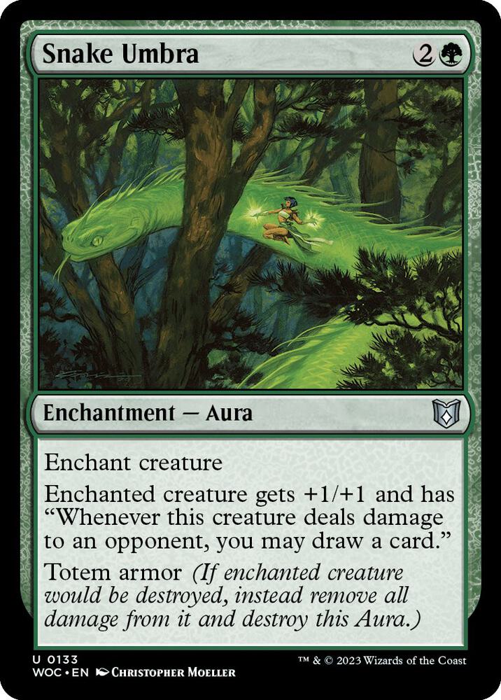 Snake Umbra - Green