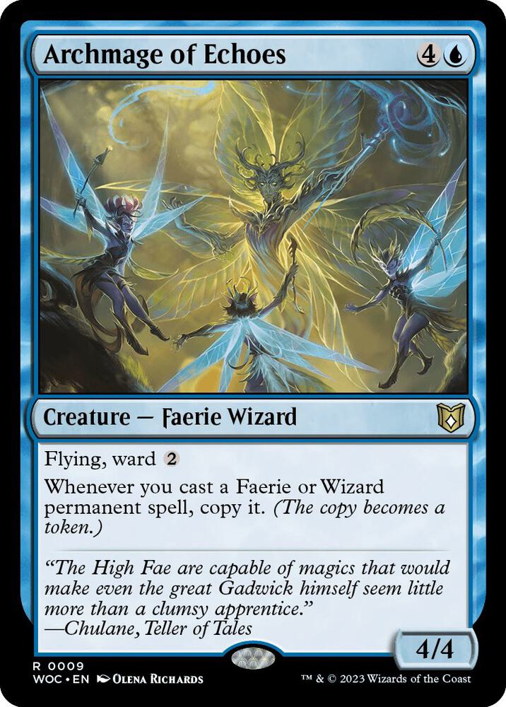Archmage of Echoes - Blue
