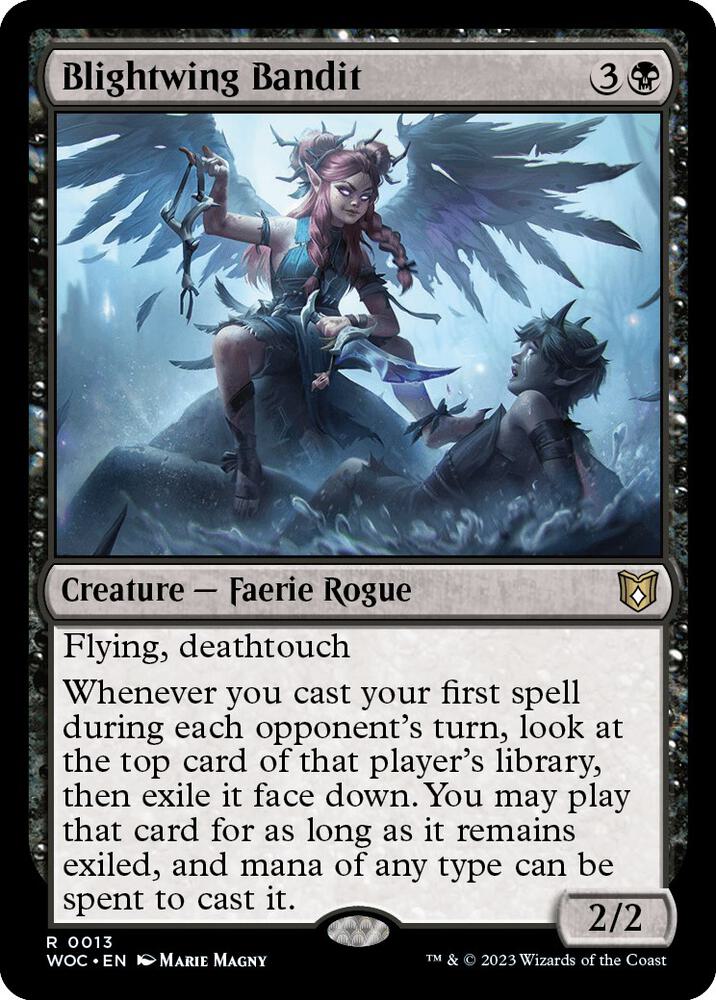 Blightwing Bandit  - Black