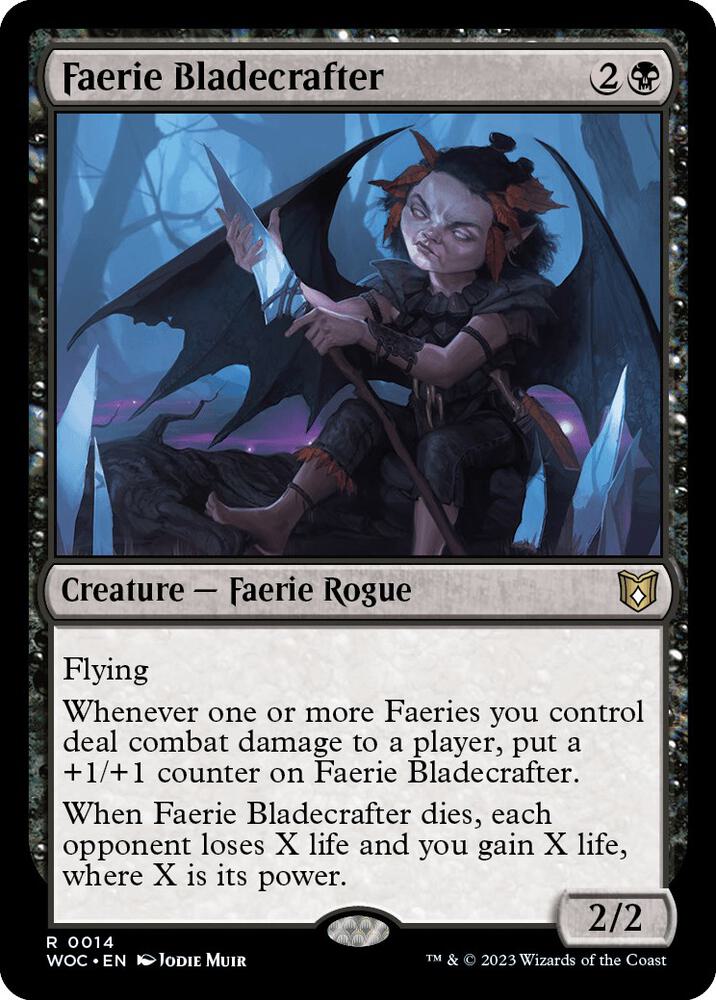 Faerie Bladecrafter - Black