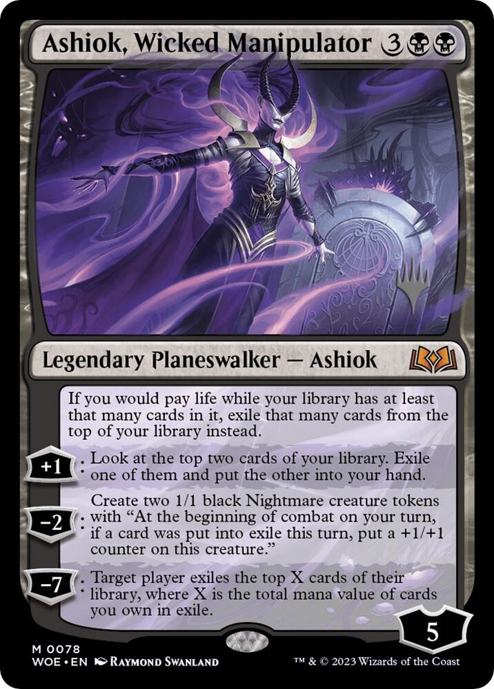 Ashiok, Wicked Manipulator - Black
