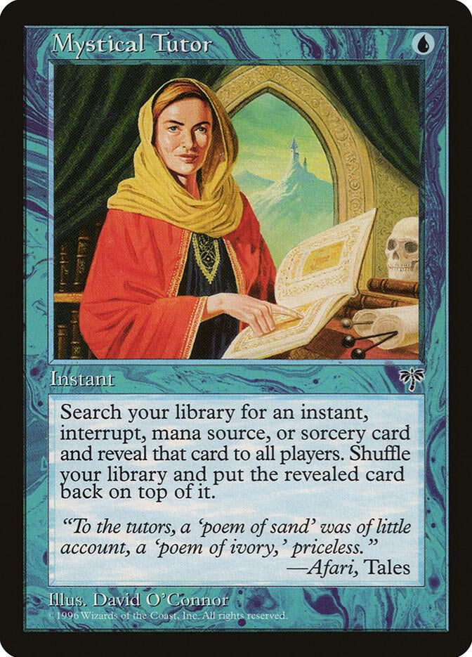 Mystical Tutor - Blue