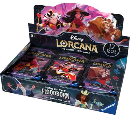 Disney Lorcana Trading Card Game Rise of the Floodborn Booster Box