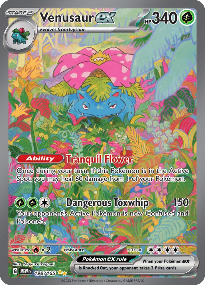 Mega Venusaur EX - Grass