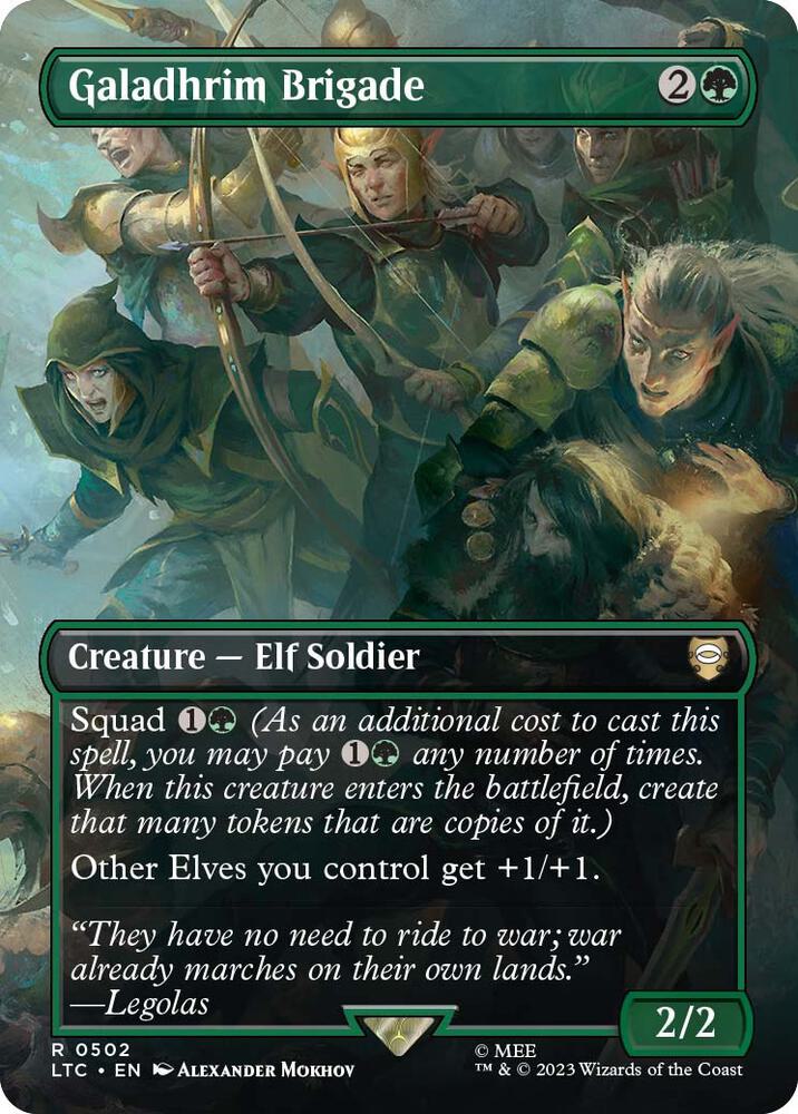 Galadhrim Brigade - Green