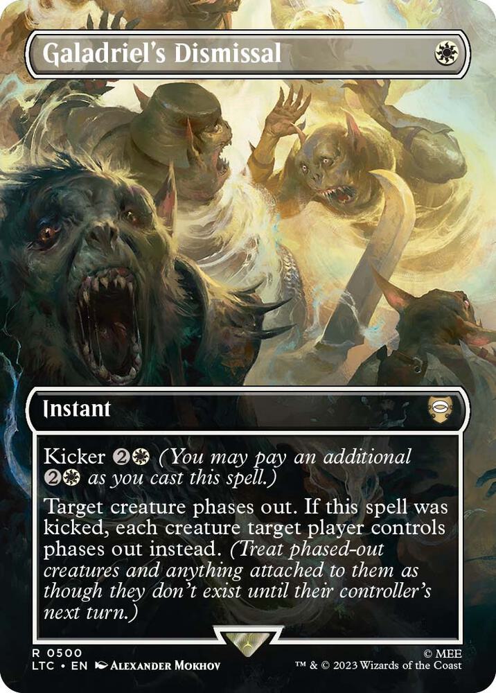 Galadriel's Dismissal - White