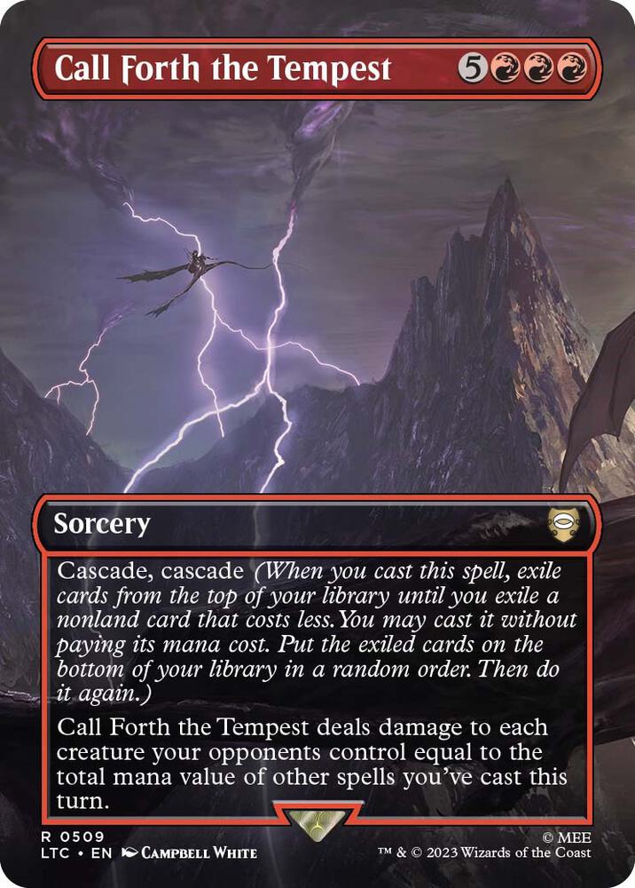 Call Fourth the Tempest - Red