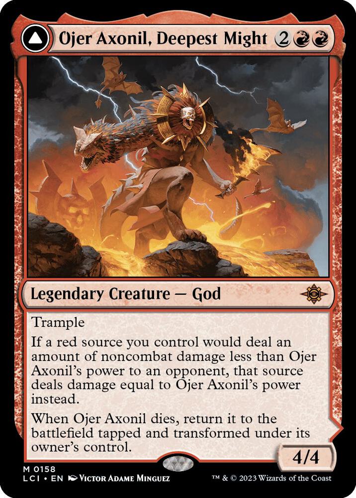 Ojer Axonil, Deepest Might / Temple of Power - Red
