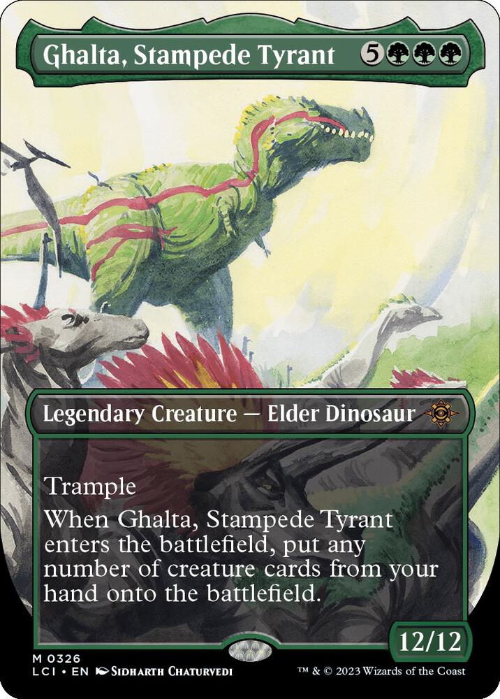 Ghalta, Stampede Tyrant - Green