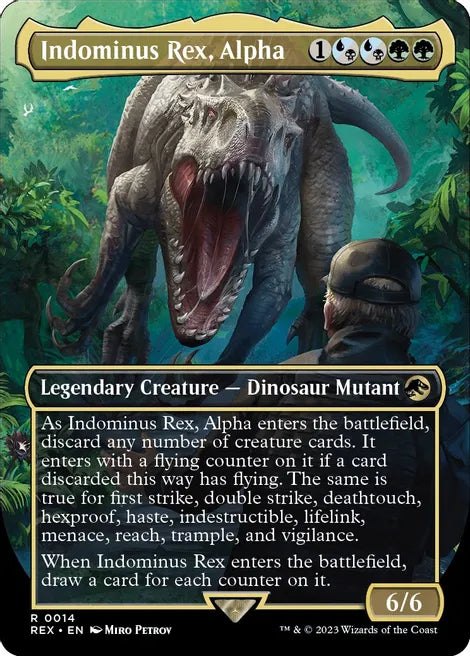 Indominus Rex, Alpha - Blue/Black/Green