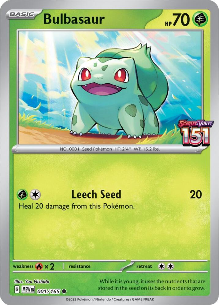 Bulbasaur - Grass