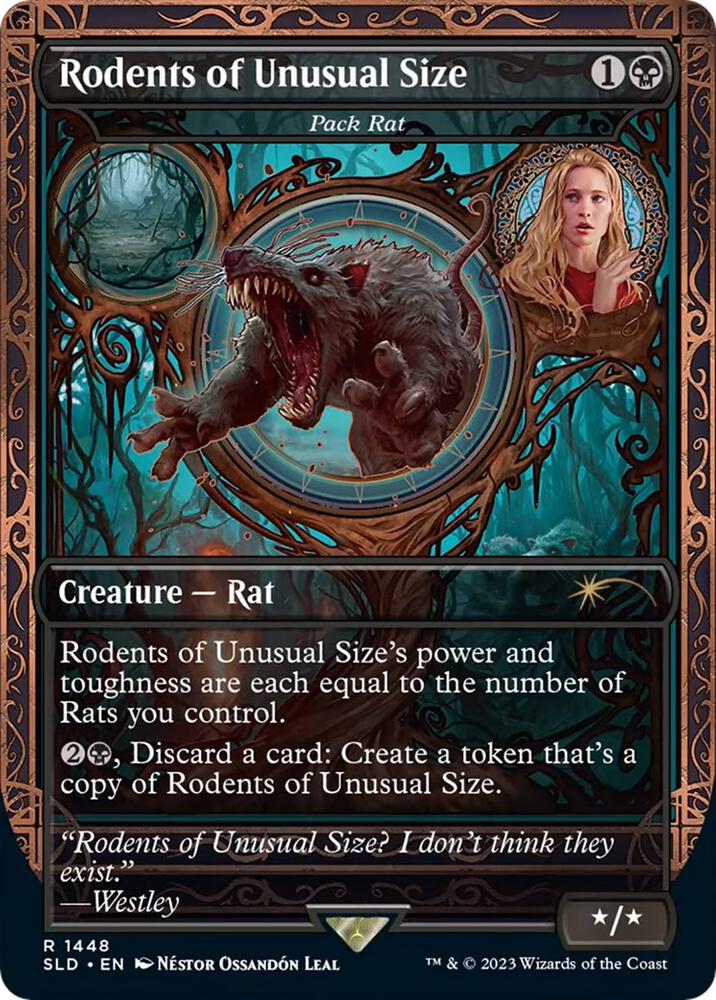 Rodents of Unusual Size - Pack Rat - Black