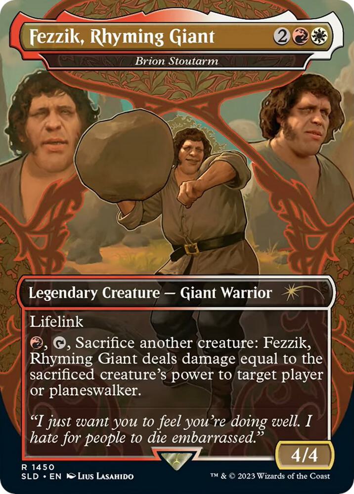 Fezzik, Rhyming Giant - Brion Stoutarm - Red/White