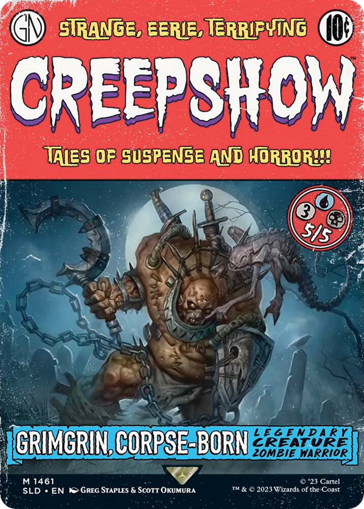 Grimgrin, Corpse-Born  - Blue/Black