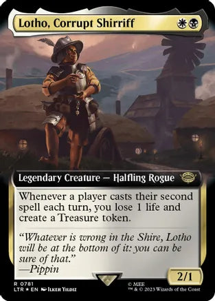 Lotho, Corrupt Shirriff - White/Black
