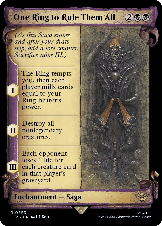 One Ring to Rule Them All - Black