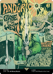 Anduril, Flame of the West - Artifact