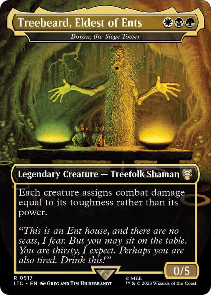 Doran, the Siege Tower - White/Black/Green