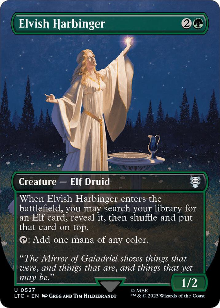 Elvish Harbinger - Green
