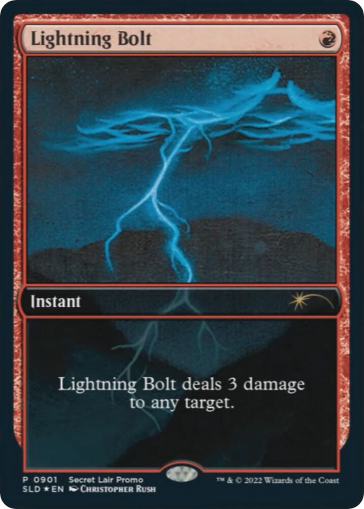 Lightning Bolt - Red