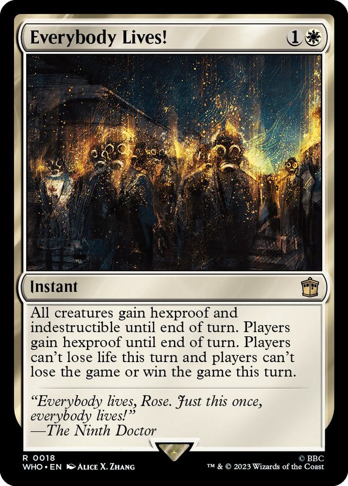 Everybody Lives! - White