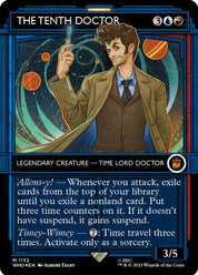 The Tenth Doctor - Blue / Red