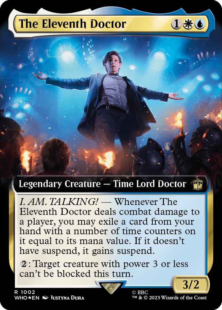 The Eleventh Doctor - White/Blue