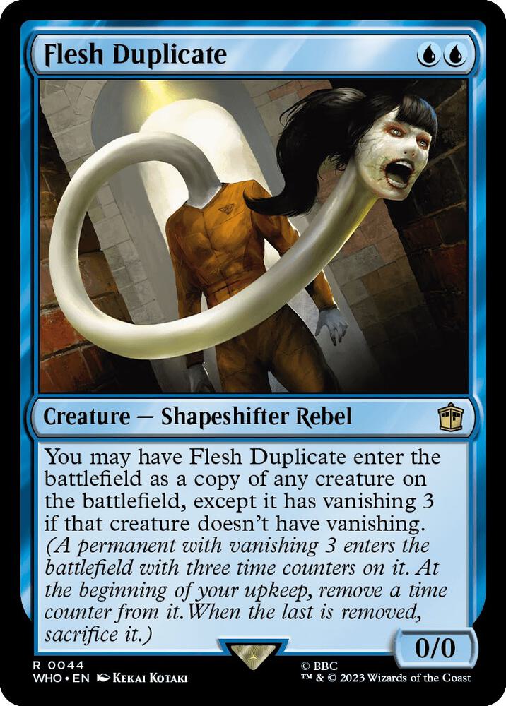 Flesh Duplicate - Blue