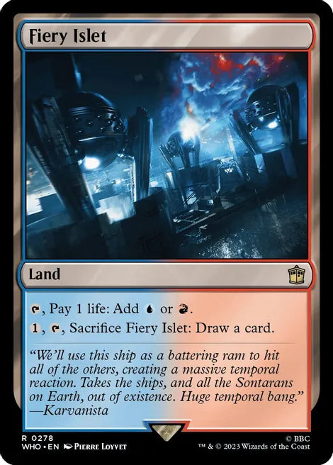 Fiery Islet - Land