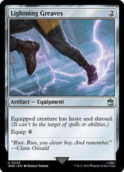 Lightning Greaves - Artifact - Staple