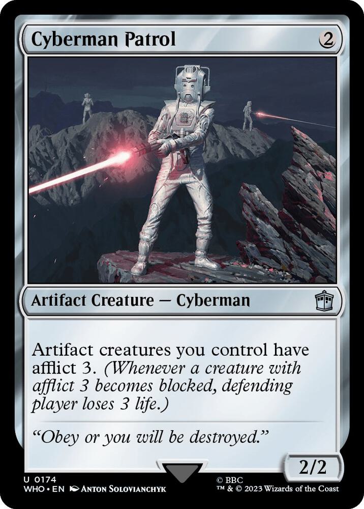 Cyberman Patrol - Artifact