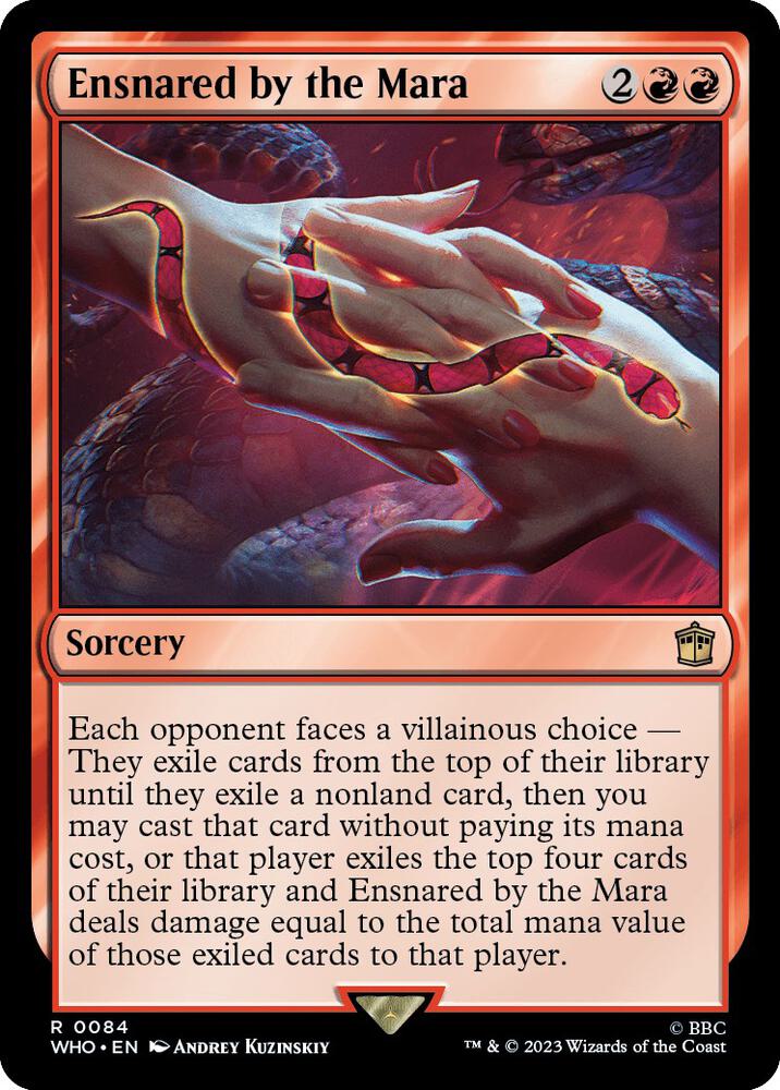 Ensnared by the Mara - Red